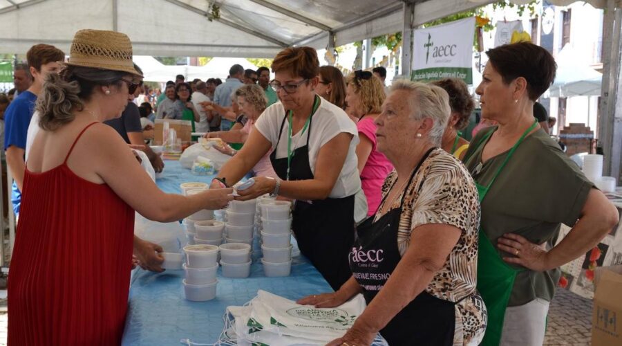 La Asociación Española Contra el Cáncer realizará la XI Garbanzada en las fiestas de Villanueva del Fresno